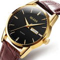Quartz Couple Watches - Men's Mechanical Dual Calendar